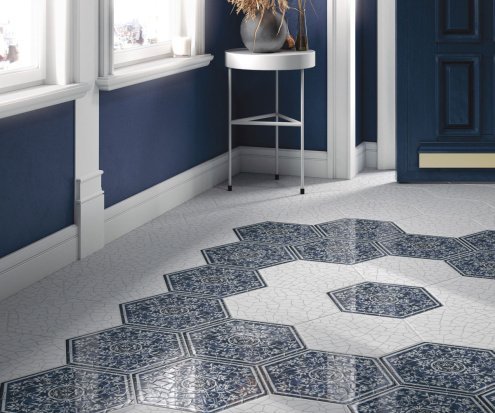 Керамогранит Kerama Marazzi Парк Гуэля орнамент лаппатированная 334х290х8мм декор HGD/A384/SG2700L рис 2
