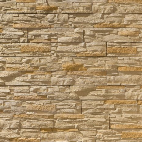 Искусственный камень плоский Leonardo Stone Корсика 050 желтый рис 1