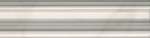 Керамическая плитка Kerama Marazzi Висконти белый глянцевая 200х50х19мм бордюр Багет BLB042 рис 1