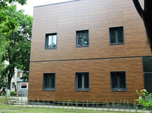 Фасадная панель Fundermax Exterior F-Quality iconic 0803 NT, размер: 4100х1300х10мм рис 2