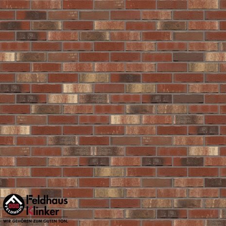 Кирпич клинкерный Feldhaus Klinker Vascu М1000 K750NF 240х115х71 ardor rotado рельефный рис 4