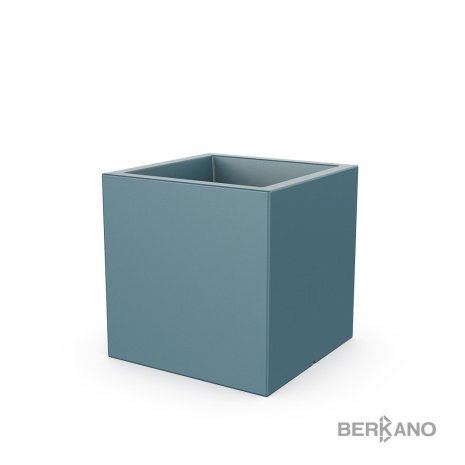 Кашпо Berkano Quarter 60 DB, тип дна: двойное, размер: 60x60x60см, цвет: Blue Pine, арт.220_051_20 рис 1
