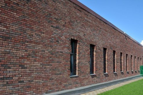 Искусственный камень угловой Eco Stone Кембридж 17-14 красный рис 7