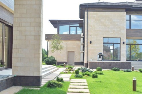 Искусственный камень угловой Eco Stone Каса 01 бежевый рис 3