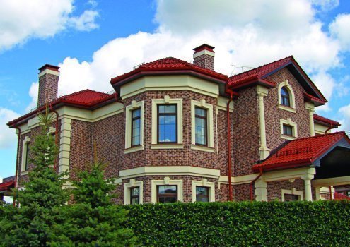Искусственный камень плоский White Hills Алтен Брик 311-40 коричневый рис 2