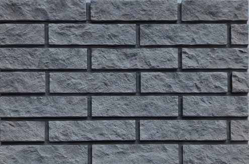 Искусственный камень угловой Atlas Stone Известняк узкий 022 серый рис 1