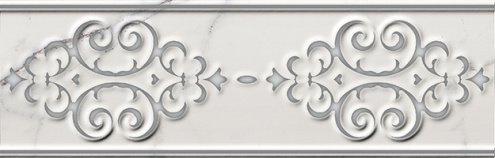 Керамическая плитка Italon Charme Evo Wall Project Statuario lucido (глянцевая) 250х75х8,5мм бордюр Делюкс 600090000369 рис 1