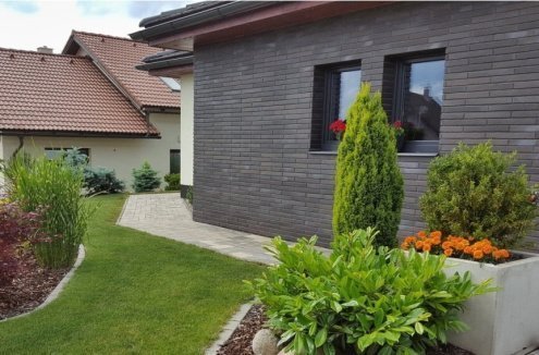 Клинкерная плитка Stroeher Glanzstueck 2452 № 1 440х52х14 мм плоский элемент рис 2