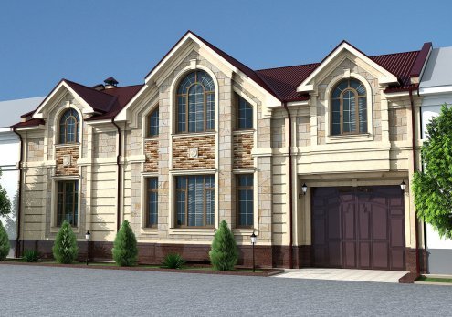 Искусственный камень плоский Atlas Stone Атлас Стоун 077 коричневый рис 2
