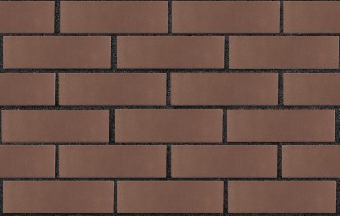 Кирпич керамический ЛСР М150 темно-коричневый 1 NF гладкая рис 8