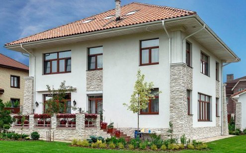 Искусственный камень плоский White Hills Уорд Хилл 130-10 бежевый рис 4