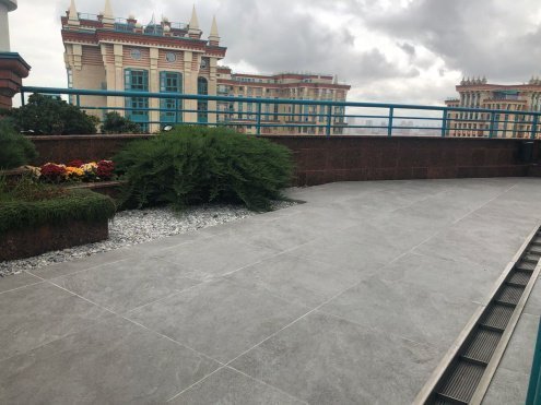 Керамогранит Atlas Concorde Cliff Grigio Lastra матовая, гладкая, ректификат 600х600х20мм, рядовая плитка 610010000852 рис 4