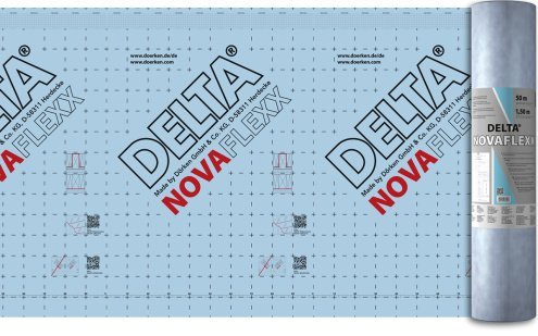 Пароизоляция DELTA-NOVAFLEXX 1,5м.х50м. рис 1