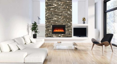 Искусственный камень плоский White Hills Айгер 547-80 черный рис 3