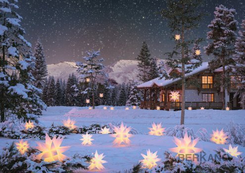 Подвесной светильник Berkano Orion 45, размер: 52x52x45см, подсветка LED RGB, E27, IP68, арт.210_092_03_105 рис 3