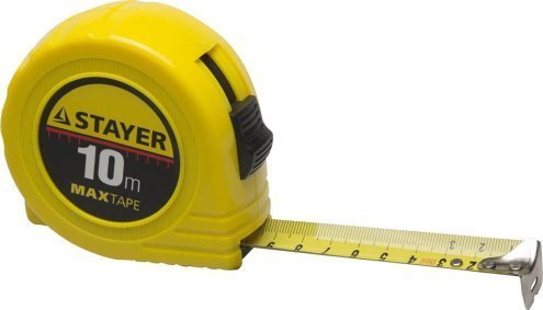 Рулетка STAYER МASTER MaxTape, 10м/25мм арт.34014-10-25 рис 1