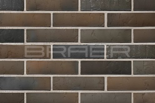 Кирпич керамический облицовочный Braer М150 limited 1 NF 250х120х65 терра рис 2