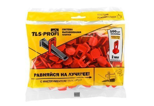 Зажим 2 мм СВП "Tls-profi" (упаковка: 100шт), арт.TLS12020 / TLSZA042022 рис 3