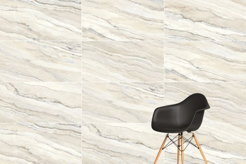 Керамогранит Vitra MarbleSet Арабескато Норковый lappato 1200х600х8 мм рядовая плитка K951332LPR01VTER рис 3