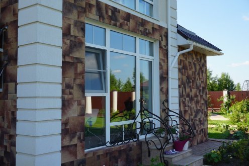 Искусственный камень плоский White Hills Бремар 485-40 коричневый рис 9