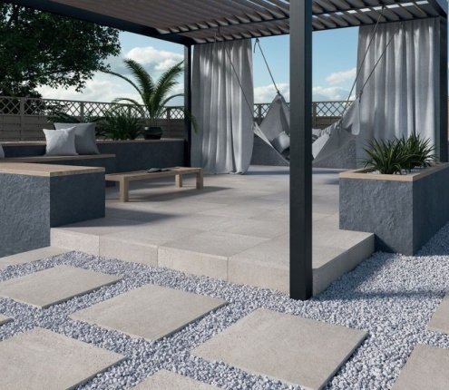 Керамогранит Paradyz Optimal Grys ретифицированная 1200х600х20мм рядовая плитка - рис 3