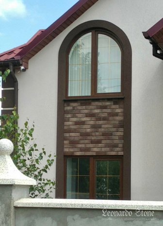Искусственный камень плоский Leonardo Stone Нью-Йорк 103 коричневый рис 5