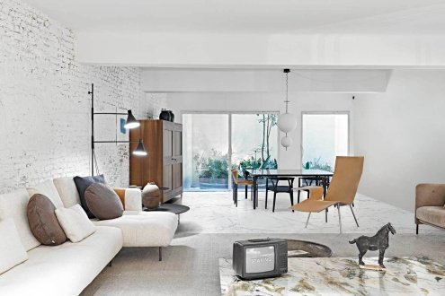 Керамогранит Rex Ceramiche Les origines de rex Blanc Glo глазурованная 2800х1200х6 мм рядовая плитка 769977 рис 3