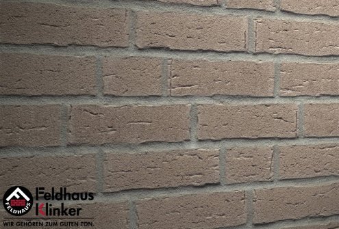 Кирпич клинкерный Feldhaus Klinker Sintra М1000 K680NF 240х115х71 argo рельефный рис 1