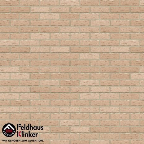 Кирпич клинкерный Feldhaus Klinker Sintra М1000 K692NF 240х115х71 crema рельефный рис 4