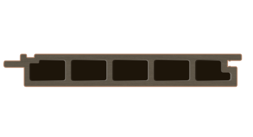 Фасадная доска Legro Ultra Naturale FS21 210х27,5х3600 мм Teak рис 4