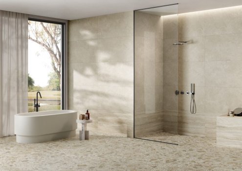 Керамогранит Vitra CityStone Травертин Клауд матовая 1200х600х9 мм рядовая плитка K951848R0001VTER рис 3