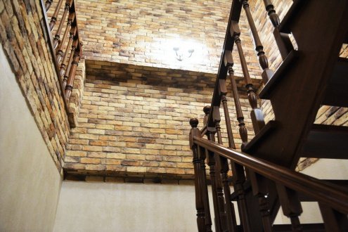 Искусственный камень плоский Eco Stone Песчаник 01-22 коричневый рис 3