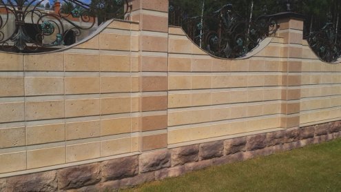 Искусственный камень плоский Eco Stone Кастелло 400 01 бежевый рис 2