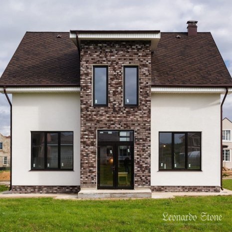 Искусственный камень плоский Leonardo Stone Дижон Slim 465 коричневый рис 8