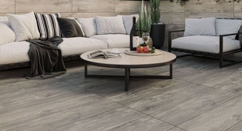 Керамогранит Paradyz Sharewood Bianco структурированная 1200х300х20мм рядовая плитка - рис 2