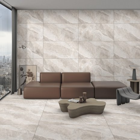 Керамогранит Empero Zegna Ivory Carving бежевый матовый 1200х600х9 мм 01-00011055 рис 2