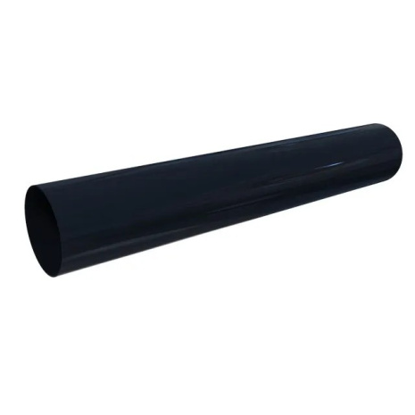 Труба водосточная GLC PVC 152/100 мм ПВХ 1000 мм RAL9005 черный рис 1