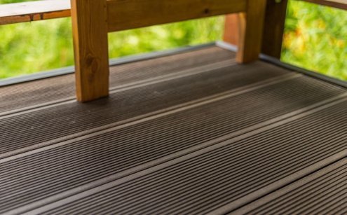 Террасная доска Terradeck Velvet, односторонний профиль, шлифованная, размер: 152*28*3000мм, цвет: коричневый рис 3