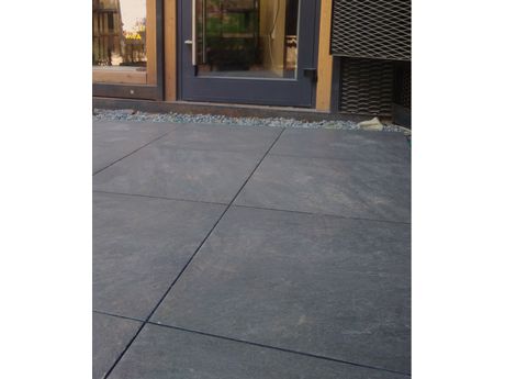 Керамогранит Atlas Concorde Landstone Night LASTRA матовая структурная ректификат 600х600х20 мм рядовая плитка 610010001426 рис 4