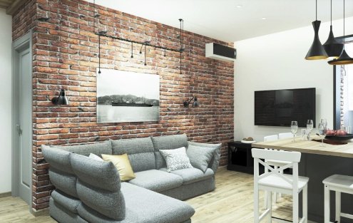 Искусственный камень плоский Leonardo Stone Орли 402 коричневый рис 2