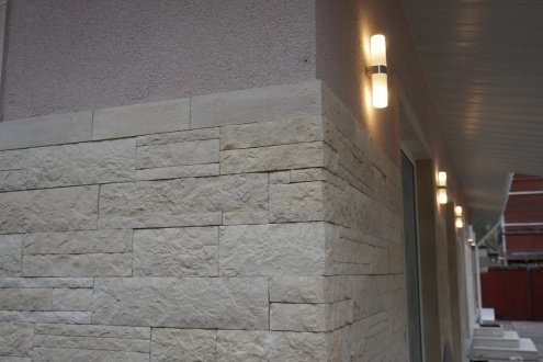 Искусственный камень плоский White Hills Лоарре 490-10 бежевый рис 5