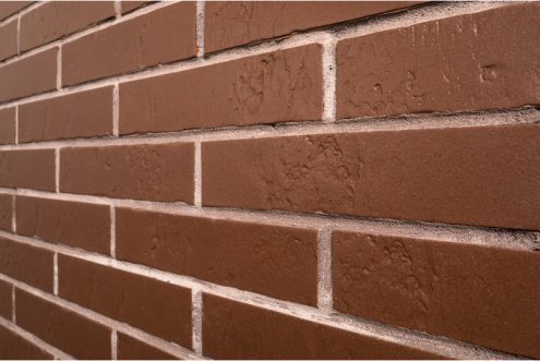 Клинкерная плитка ABC-Klinkergruppe Sonderbrand 104041 braun schieferstruktur 240х52х7 мм плоский элемент рис 2