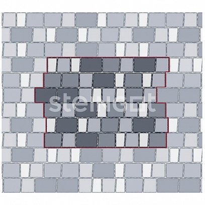 Тротуарная плитка Steingot Премиум Гранито ombra частичный прокрас 205-215/165-175/125-135/85-95х160х60 мм рис 3
