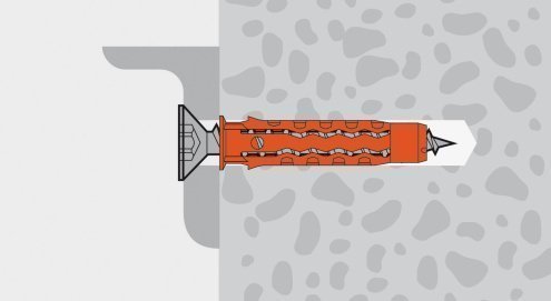 Дюбель нейлоновый 6x30мм Mungo MQ (упаковка: 100шт), арт.1050060 рис 4