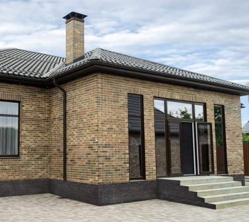 Кирпич облицовочный керамический Konigstein Марксбург Умбра М150 1 NF 250х120х65 пестрый рис 4