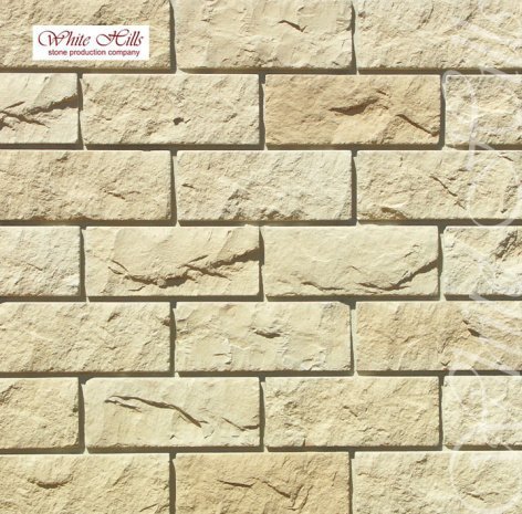 Искусственный камень плоский White Hills Йоркшир 405-10 бежевый рис 1