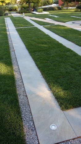 Керамогранит Atlas Concorde Landstone Walnut LASTRA матовая, структурная, ректификат 600х600х20мм, рядовая плитка 610010001168 рис 3