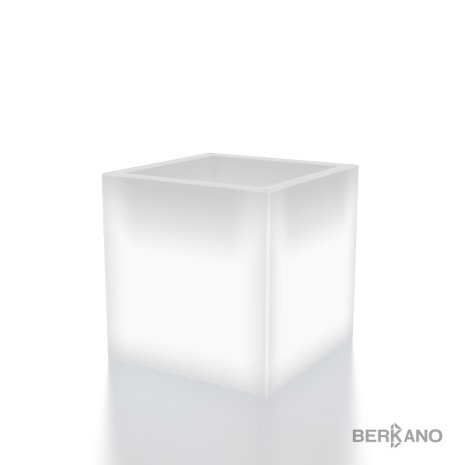 Кашпо Berkano Quarter 60 DB, тип дна: двойное, размер: 60x60x60см, подсветка LED Е27, IP68, арт.220_051_03_106 рис 1