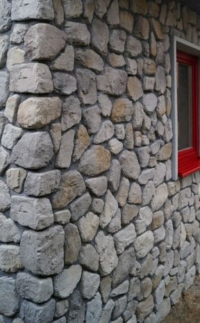 Искусственный камень плоский White Hills Хантли 606-80 серый рис 4