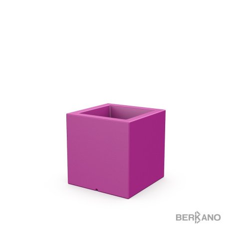 Кашпо Berkano Quarter 40, тип дна: одинарное, размер: 40x40x40см, цвет: Royal Purple, арт.220_049_15V рис 1